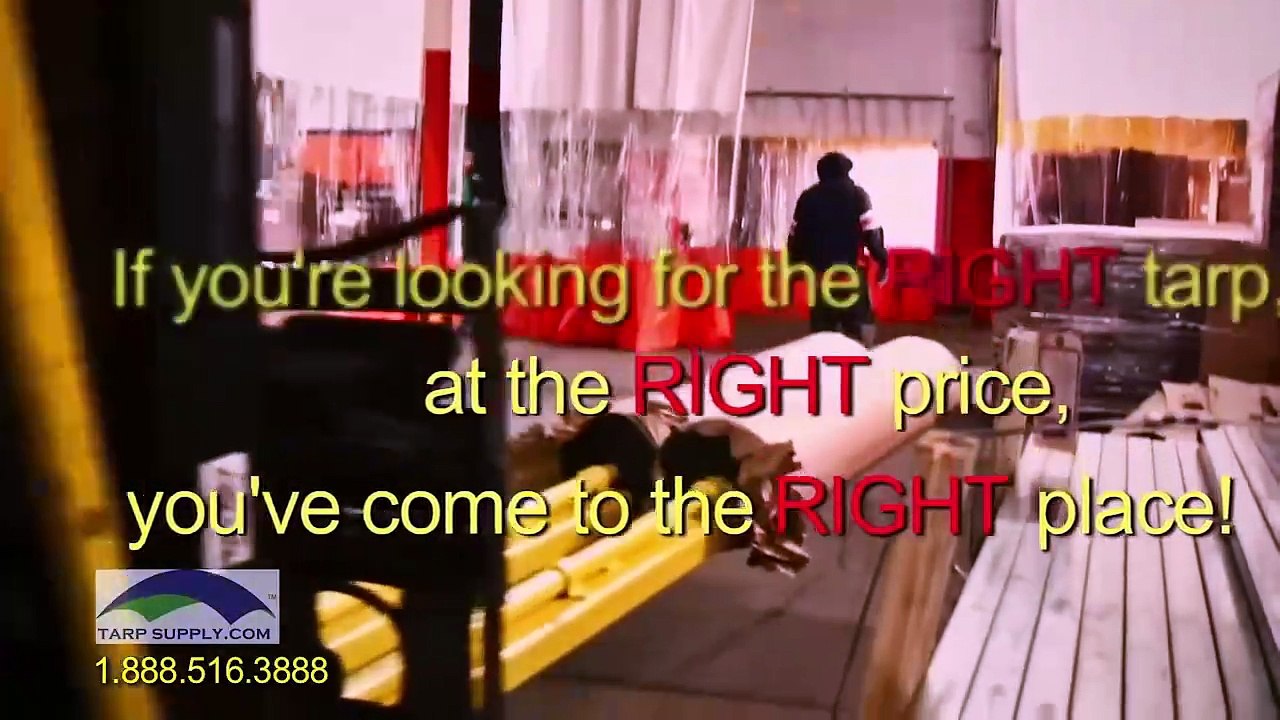 Vinyl Tarps made in USA from TARP SUPPLY video Dailymotion