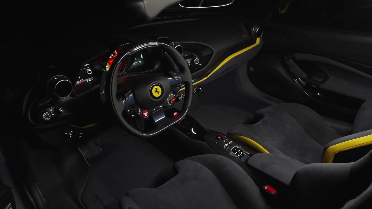 Ferrari SP-8 - Das Interieurdesign