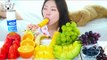ASMR MUKBANG| Fruit Desserts(Shine musket, Mango, Orange, Melon, Pineapple, Fruit Yogurt).