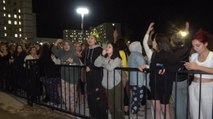 Bursa'da üniversite öğrencileri Zeren için eylem yaptı