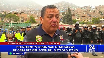 Comas: área de seguridad ha realizado más de 1200 intervenciones en lo que va del 2023