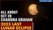 Lunar Eclipse or Chandra Grahana| Know All About The Last Lunar Eclipse of 2023 | Oneindia News