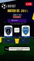 Paris FC vs Troyes Streaming sur quelle chaine - diffusion 28/10