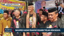 Bacapres Ganjar Pranowo Disambut Pelaku Seni Budaya