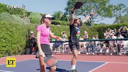 Katy Perry and Orlando Bloom KISS After Playing Pickleball AGAINST Each Other