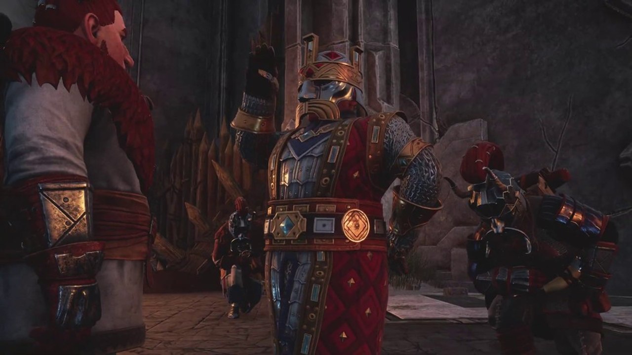 Der herr der ringe: im launch-trailer zu return to moria wird gearbeitet und gefeiert