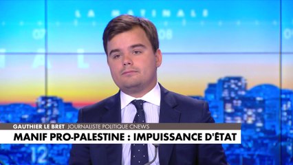 L'édito de Gauthier Le Bret : «Manifestations pro-Palestine : les revers de Gérald Darmanin»