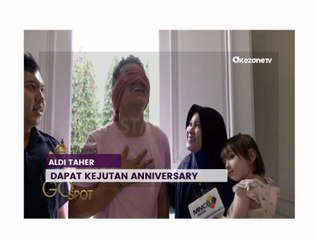 Momen Haru Aldi Taher dapat Kejutan Anniversary dari Istri