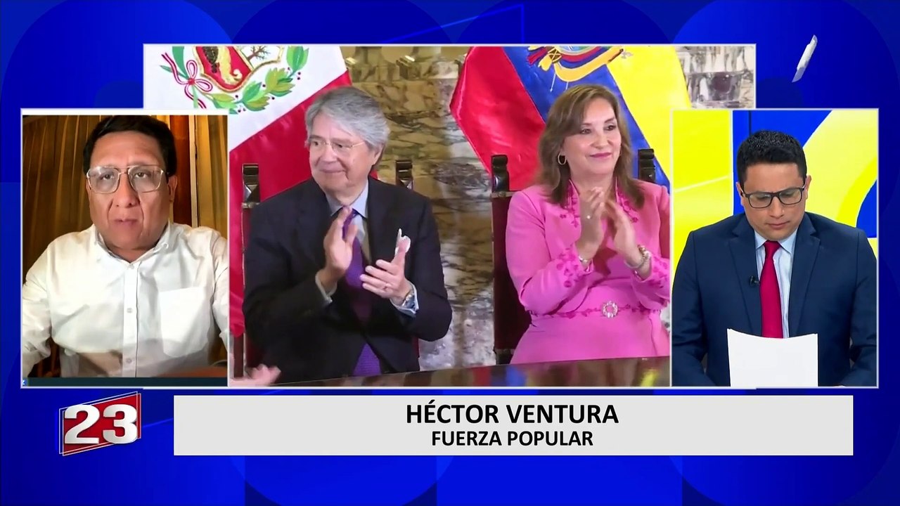 Héctor Ventura sobre viaje de Dina Boluarte: En vez de irse al extranjero debería visitar Tumbes