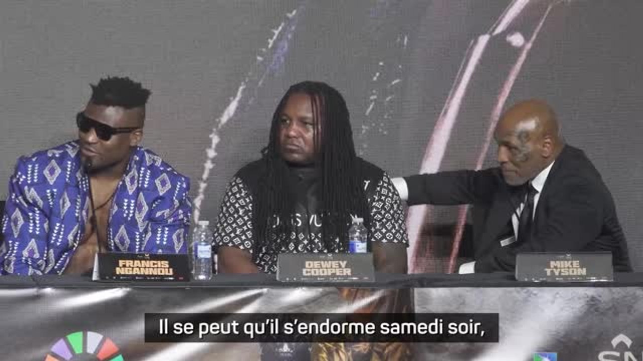 Poids lourds - Ngannou : "Il se peut que Fury s'endormme samedi soir"