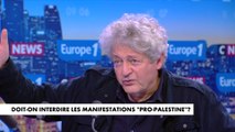 Georges Bensoussan : il est inadmissible de pouvoir crier «Allah Akbar» ou «mort aux Juifs» dans une manifestation