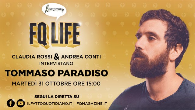 Tommaso Paradiso: A 40 anni una sensazione stupenda in diretta con Claudia Rossi e Andrea Conti