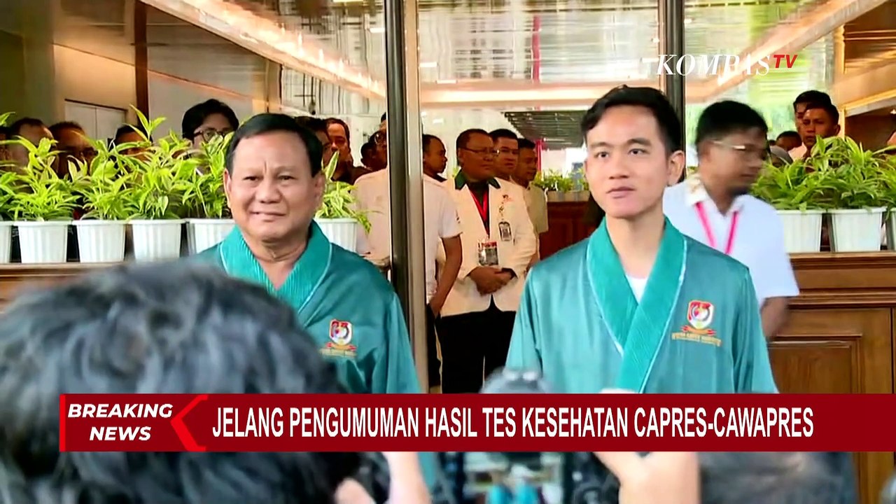 Tim Dokter RSPAD Menyerahkan Hasil Tes Kesehatan Bakal Capres-Cawapres ...