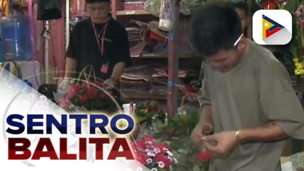 Bentahan ng bulaklak sa Dangwa, matumal pa rin;