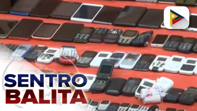 Halos 40K piraso ng mga kontrabandong nakuha sa Bilibid, sinira ng BJMP;