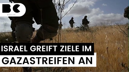 Télécharger la video: Israels Militär greift erneut Ziele im Gazastreifen an