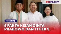6 Fakta Kisah Cinta Prabowo dan Titiek Soeharto, Kandas Karena Politik?