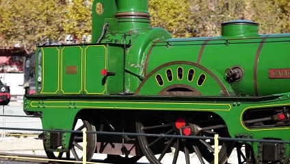 El 28 de octubre se celebra el 175 aniversario de la primera línea ferroviaria de la Península