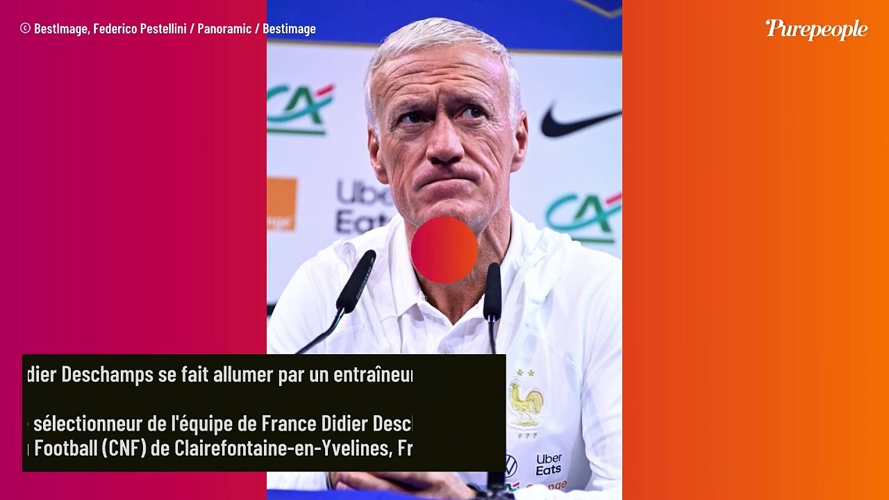 "Dites à Monsieur Deschamps que..." :  Un entraîneur de renom allume le sélectionneur de l'équipe de France !