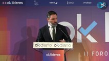 Abascal alerta en OKLÍDERES que Sánchez somete a los españoles a 