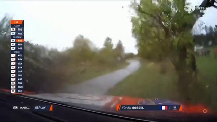 WRC 2 2023 Central European SS3 Rossel Crashes
