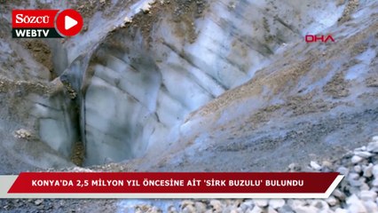 Download Video: Konya'da 2,5 milyon yıl öncesine ait 'sirk buzulu'  bulundu