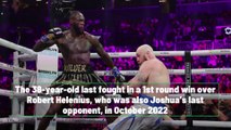 Deontay Wilder keen to fight Anthony Joshua
