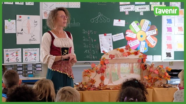 Sophie, devenue conteuse.....