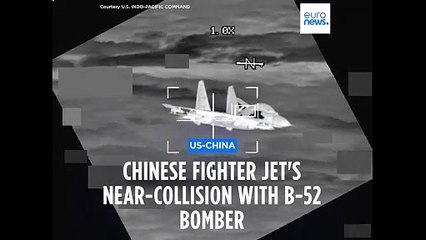 US military says Chinese fighter jet came within 10 feet of B-52 bomber over South China Sea