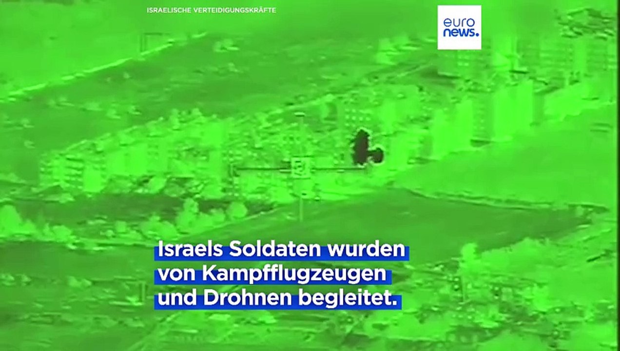 Israel unternimmt weitere Bodenaktion, um 'das Schlachtfeld' vorzubereiten