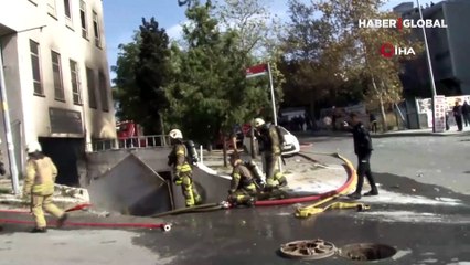 İstanbul Bağcılar'da iş yerinde patlama