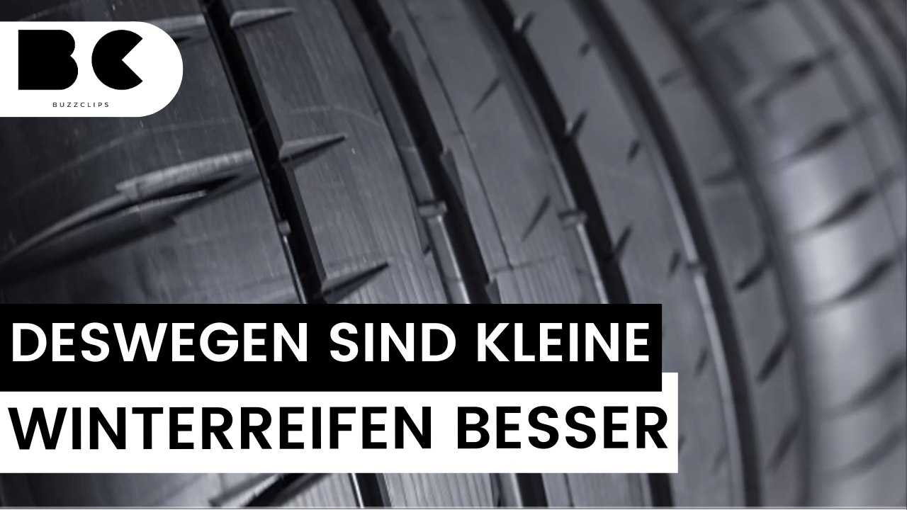 Winterreifen: Deswegen sollten sie möglichst klein sein