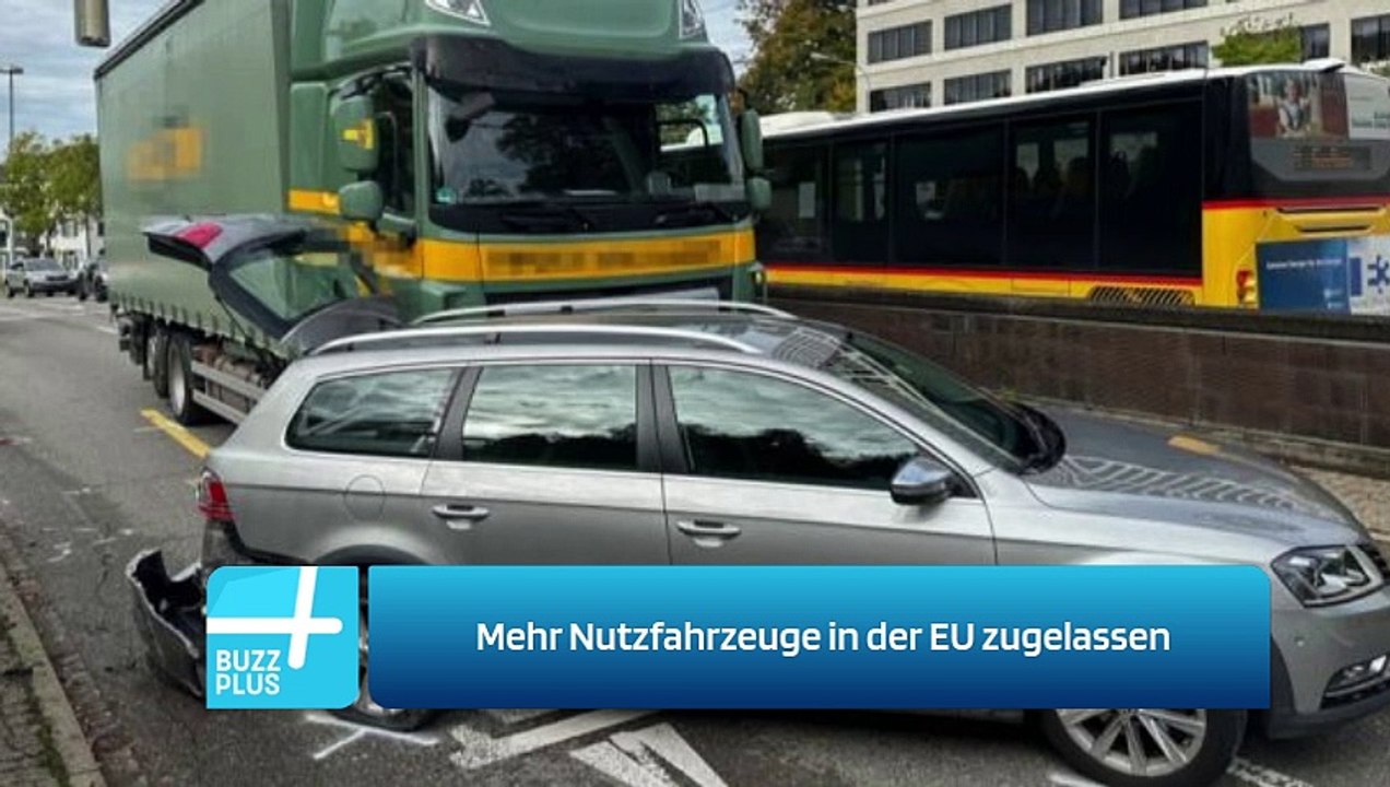Mehr Nutzfahrzeuge in der EU zugelassen