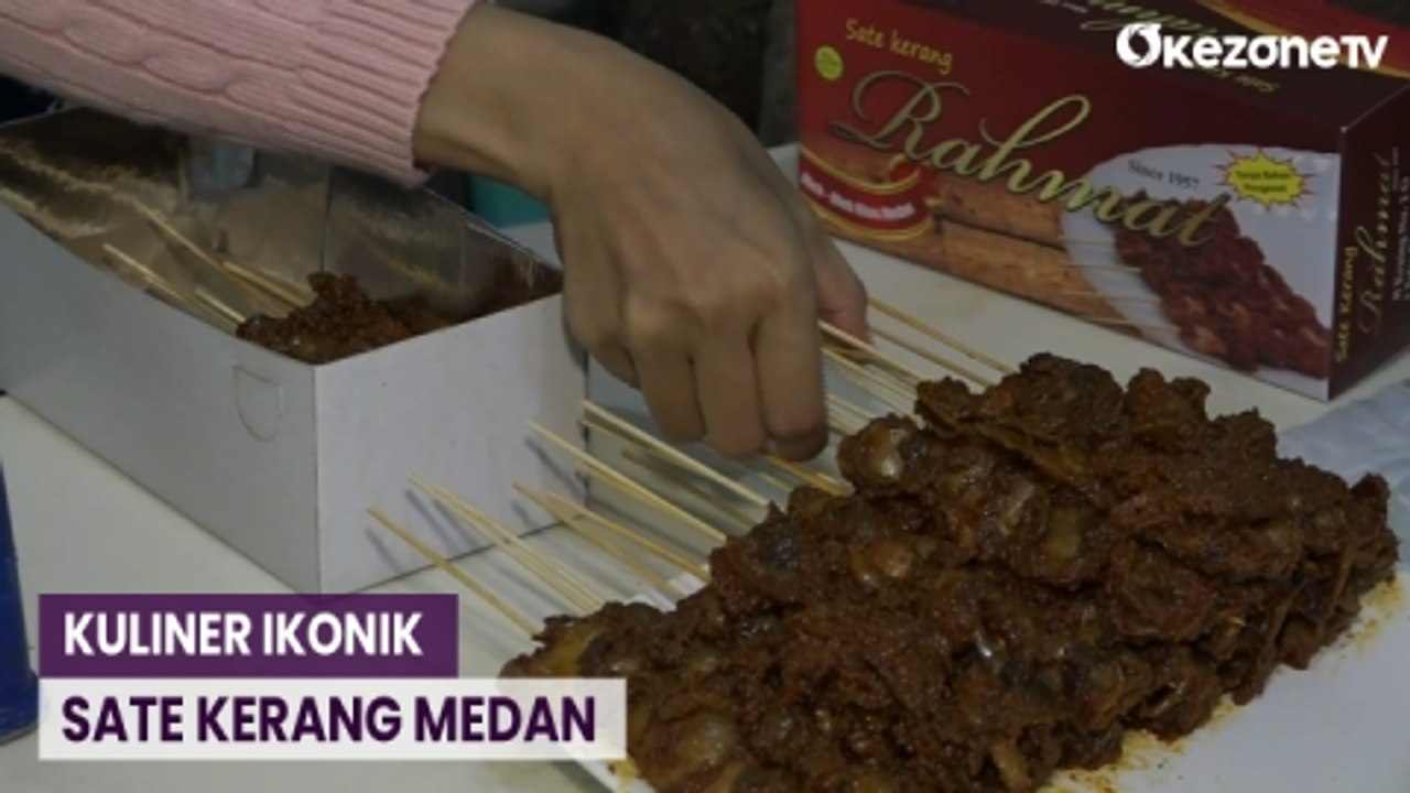Sate Kerang Rahmat, Oleh-oleh Medan Paling Dibu...