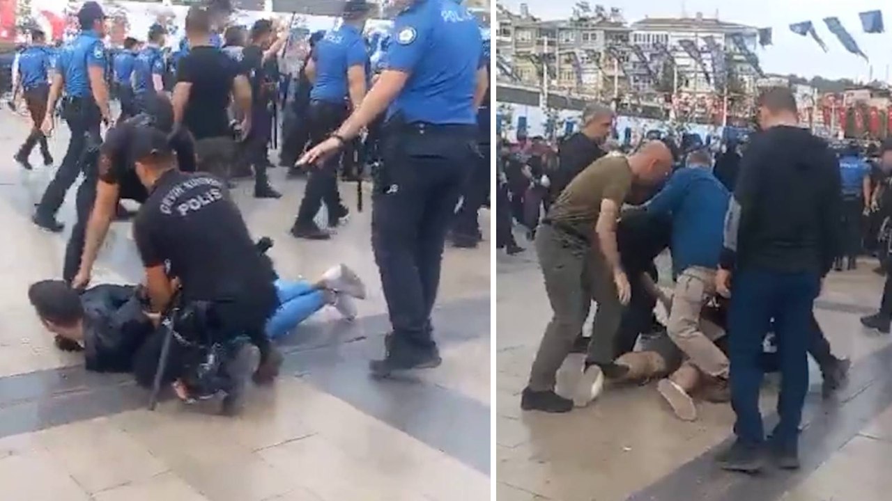 Aydın'da öğrencilerden KYK yurdunda hayatını kaybeden Zeren Ertaş eylemi: Öğrencilere ters kelepçe