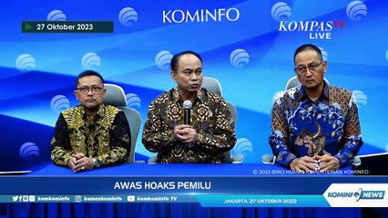 [FULL] Keterangan Menkominfo Budi Arie Terkait Hoaks Jelang Pemilu 2024, Singgung Penggunaan AI