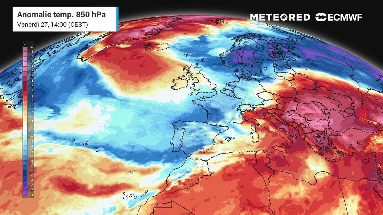 Anomalia Termica Europa