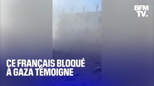Je voudrais rentrer chez moi, j'ai très peur L'appel au secours de ce Français bloqué dans la bande de Gaza