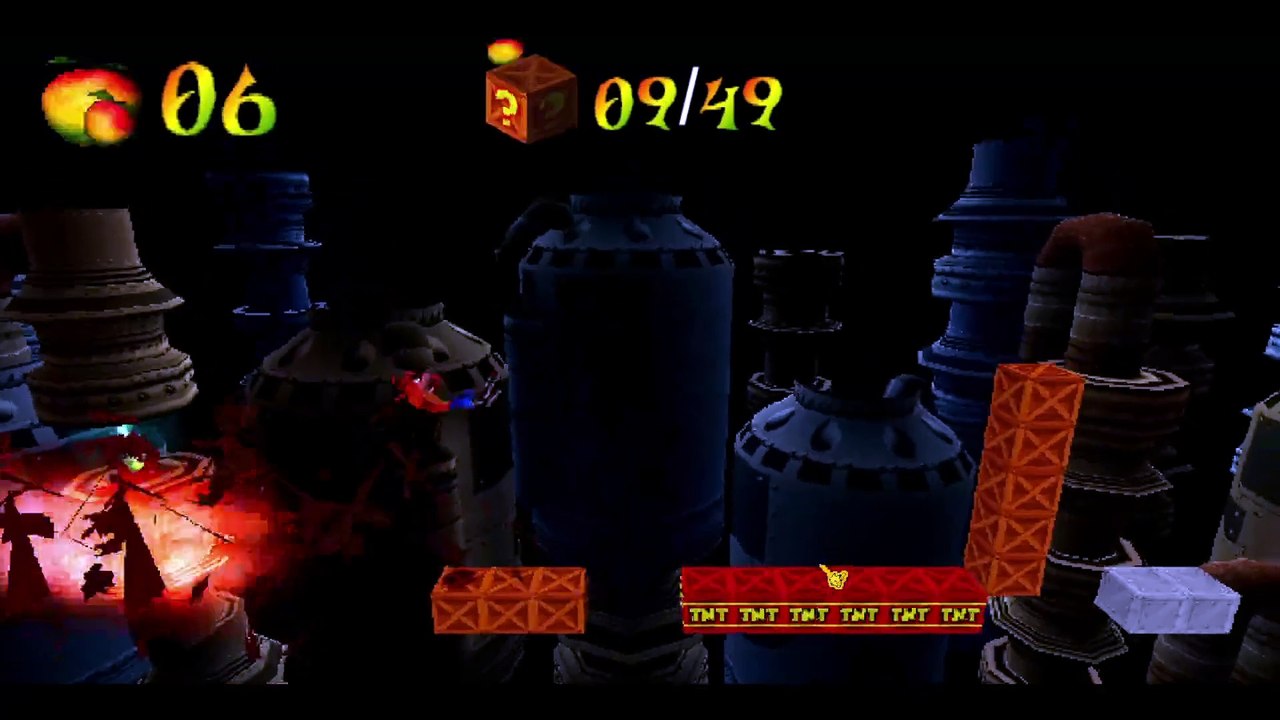 TNT A Lo Cortex en Crash Maker Back In Time