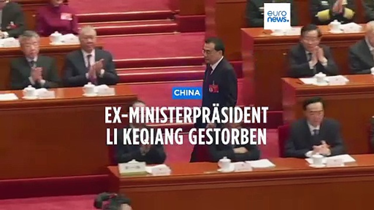 Chinas Ex-Ministerpräsident Li Keqiang im Alter von 68 Jahren verstorben