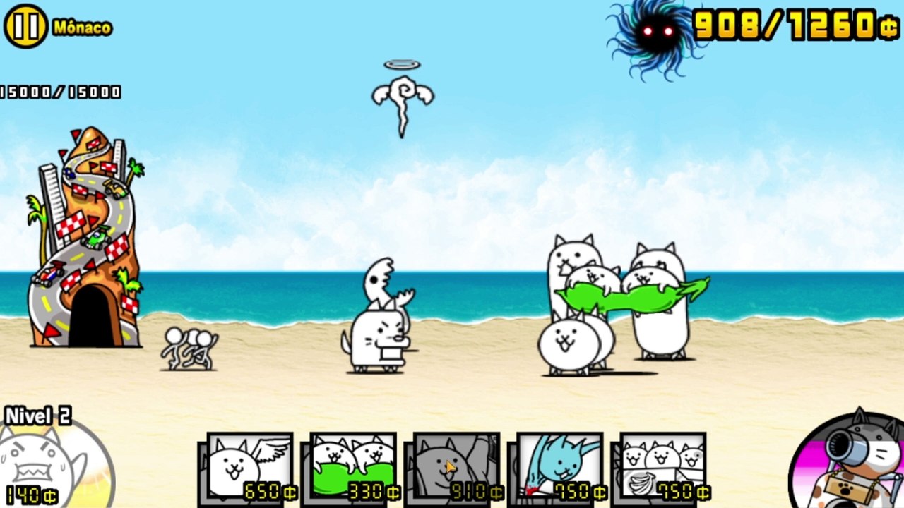 Este Gato todavía esta invicto | THE BATTLE CATS