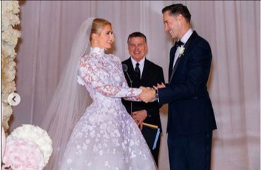 Paris Hilton had 45 different wedding dresses