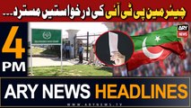 ARY News 4 PM Headlines 27th October 2023 | PTI Chief ki darkhwaste mustarid!
