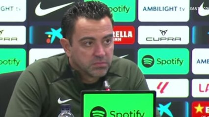 Xavi responde: ¿favoritismo del Barça o del Madrid?