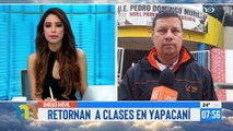 Retornan a clases en yapacaní