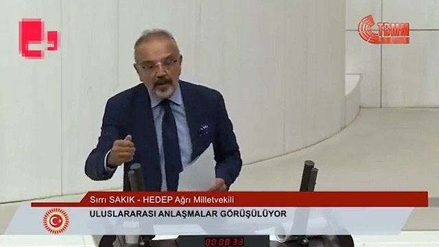 Meclis Başkanvekili Celal Adan'ın küfrü kapalı zannettiği mikrofondan duyuldu