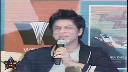 Press conference with Shahrukh Khan at the book launch 'Bombay Duck Is a Fish'