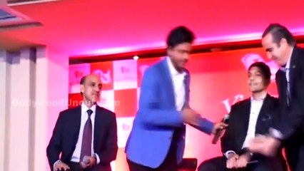 Press conference with Shahrukh Khan at the opening of Kidzania Mumbai