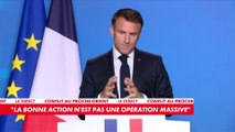 Emmanuel Macron : «La bonne action face aux groupes terroristes n’est pas une opération massive»