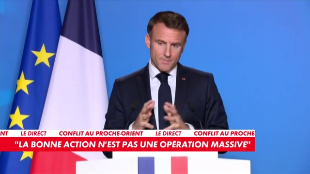 Emmanuel Macron : «La bonne action face aux groupes terroristes n’est pas une opération massive»